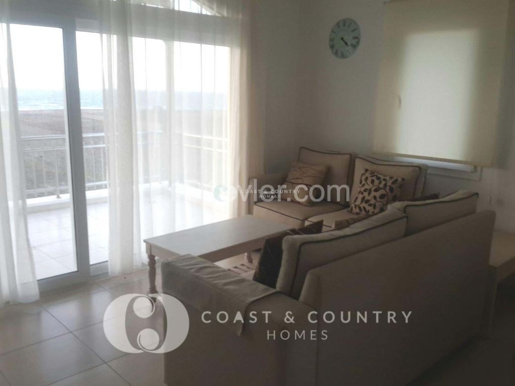 Fully Furnished 2 Bed Penthouse on Beachfront Resort * Turkish Title Deeds Ready