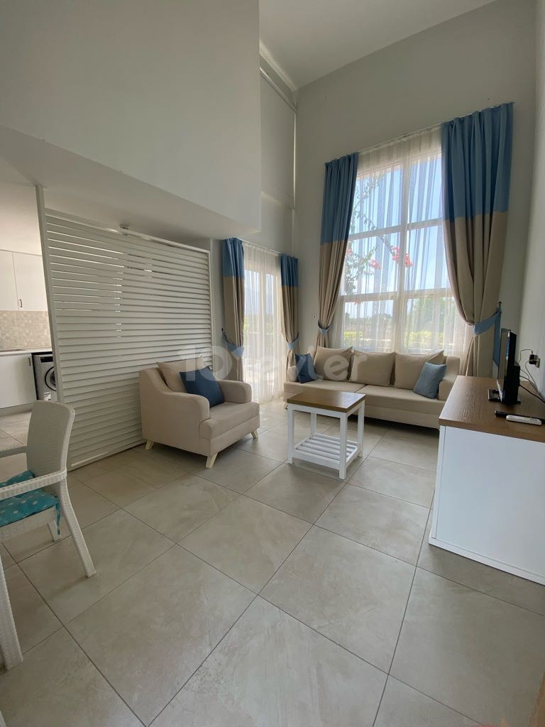 1 + 1 Rental Apartment on Site with Shared Pool in Alsancak ** 