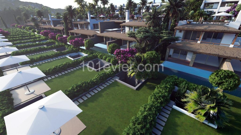 Luxury beach-front resort-style development