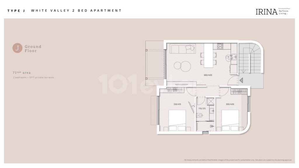 White Valley Garden and Penthouse Apartments