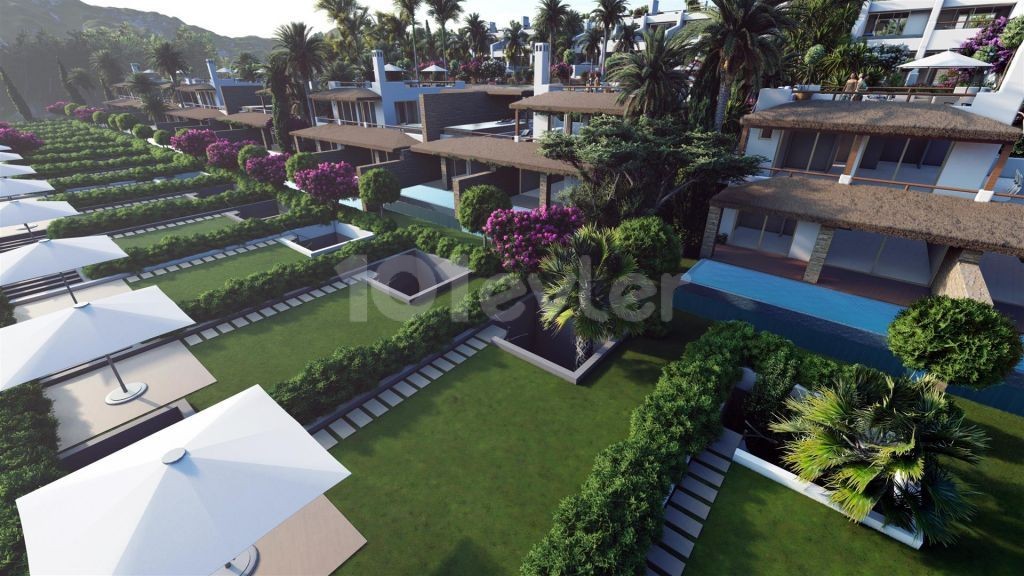 Luxury beach-front resort-style development