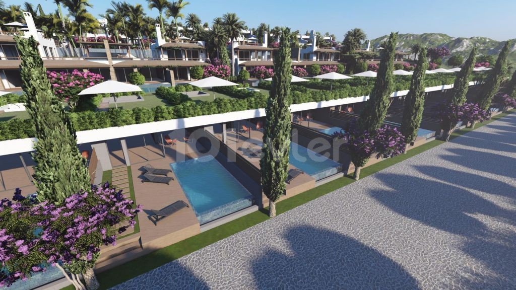 Luxury beach-front resort-style development