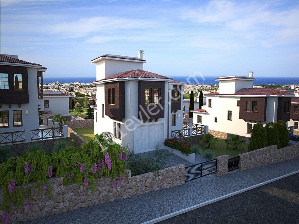 Girne - Bellapais satilik 3 ve 4 yattakodali villa Baslayan fiyatlar £265,000