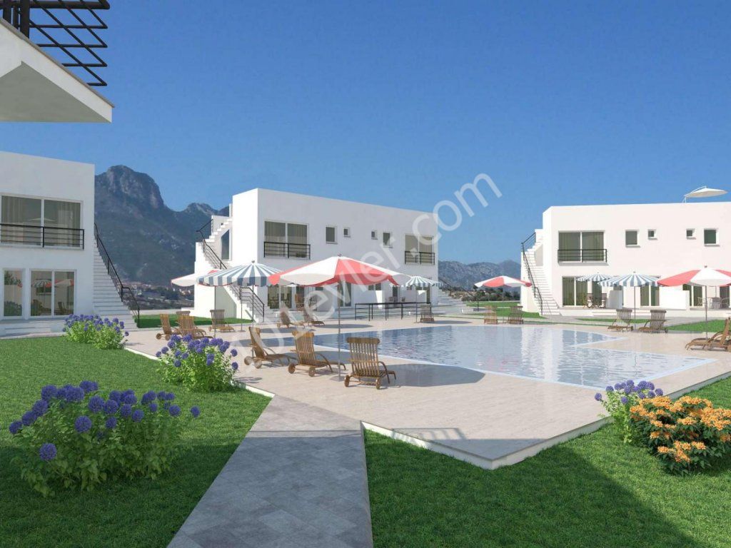 Girne - Catalkoy 1 ve 2 yatakodali daire Baslayan fiyatlar £34,950