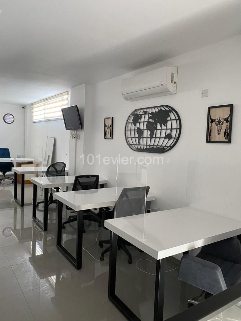 New luxury office for rent in Teachers House area.  Furnished 1500 gbp 2 deposit 1 rent 1 commission (with office permit) 