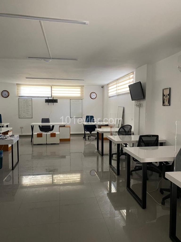 New luxury office for rent in Teachers House area.  Furnished 1500 gbp 2 deposit 1 rent 1 commission (with office permit) 