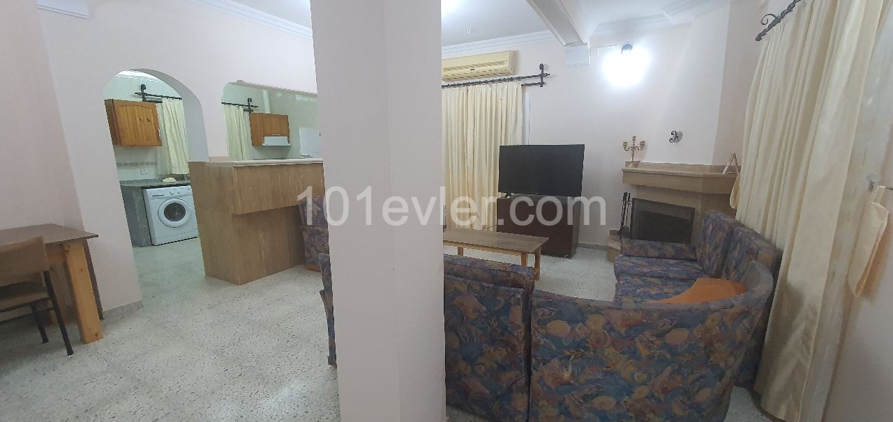 Detached house 5 minutes walking distance to Girne Bellapais  English School. 2 bedroom ground floor.