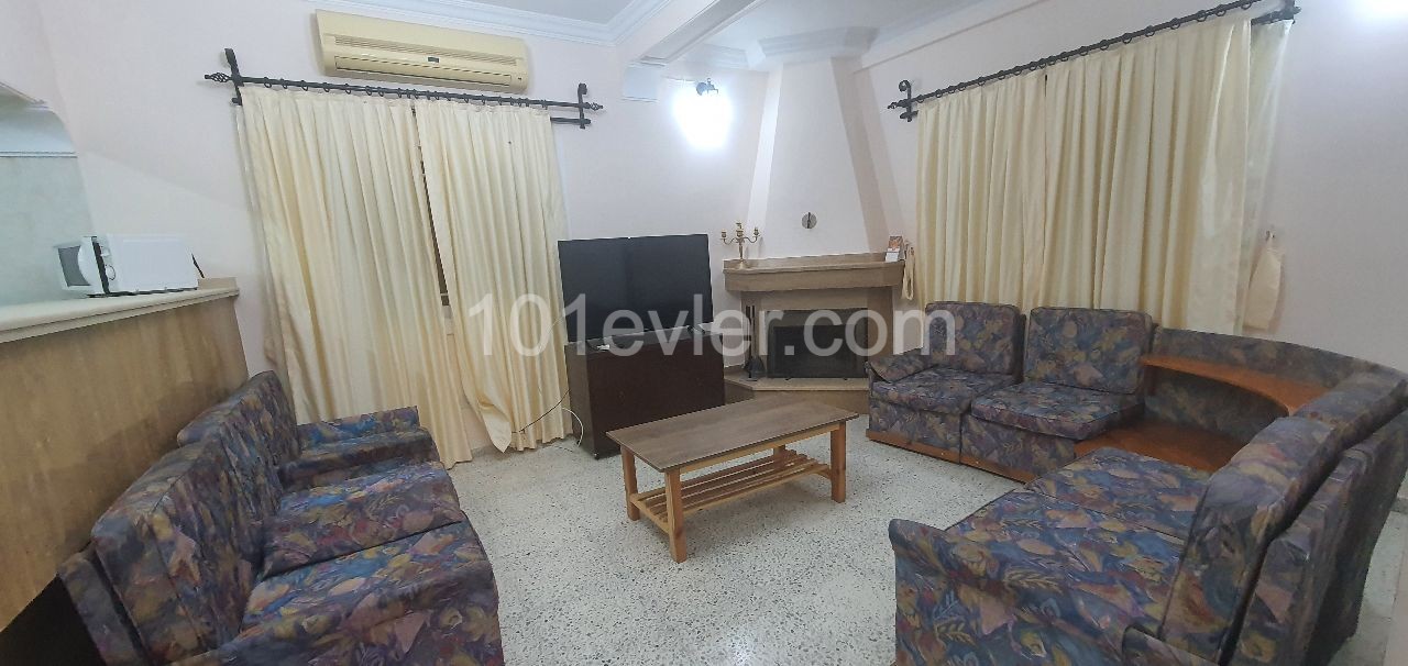 Detached house 5 minutes walking distance to Girne Bellapais  English School. 2 bedroom ground floor.