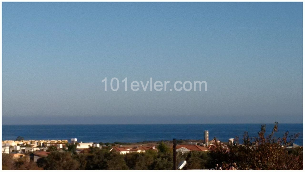 Çatalköy Kyrenia, Sea and mountain view 3 bedroom villa with  furniture NO POOL. 12 MONTHS UPFRONT 2 DEPOSIT 1 COMISIO N..