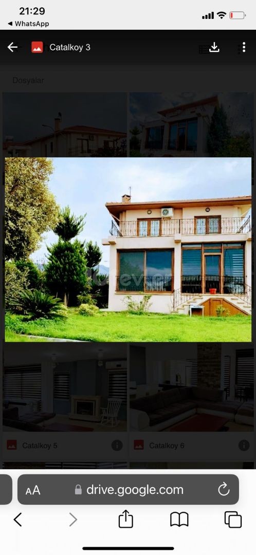 Çatalköy Kyrenia, Sea and mountain view 3 bedroom villa with  furniture NO POOL. 12 MONTHS UPFRONT 2 DEPOSIT 1 COMISIO N..