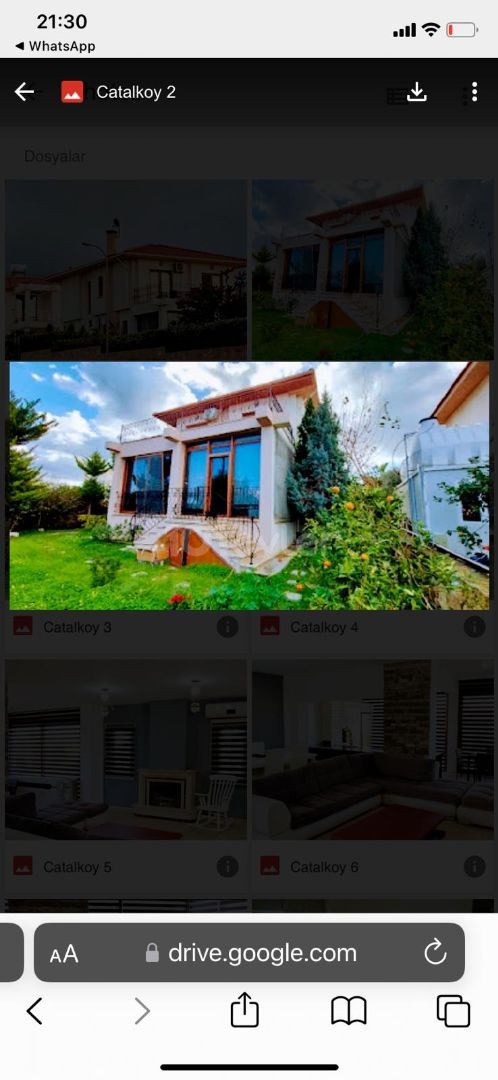 Çatalköy Kyrenia, Sea and mountain view 3 bedroom villa with  furniture NO POOL. 12 MONTHS UPFRONT 2 DEPOSIT 1 COMISIO N..