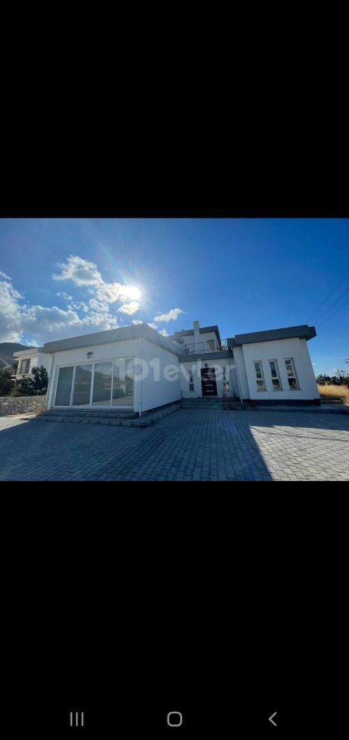 6+1 villa for sale in Çatalköy... New never used. ** 