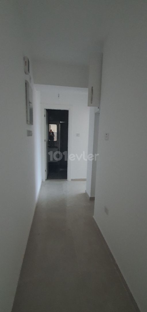 2+1 luxury flat in the center of Kyrenia, Turkish Hearth Club and Barbaroslar market area in a brand new building. VAT unpaid