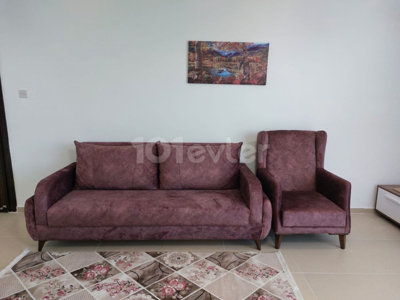 Kyrenia karaoglanoglu 1+1 Luxus-Wohnung zur Miete als 2 Kaution 1 Miete 1 Provision