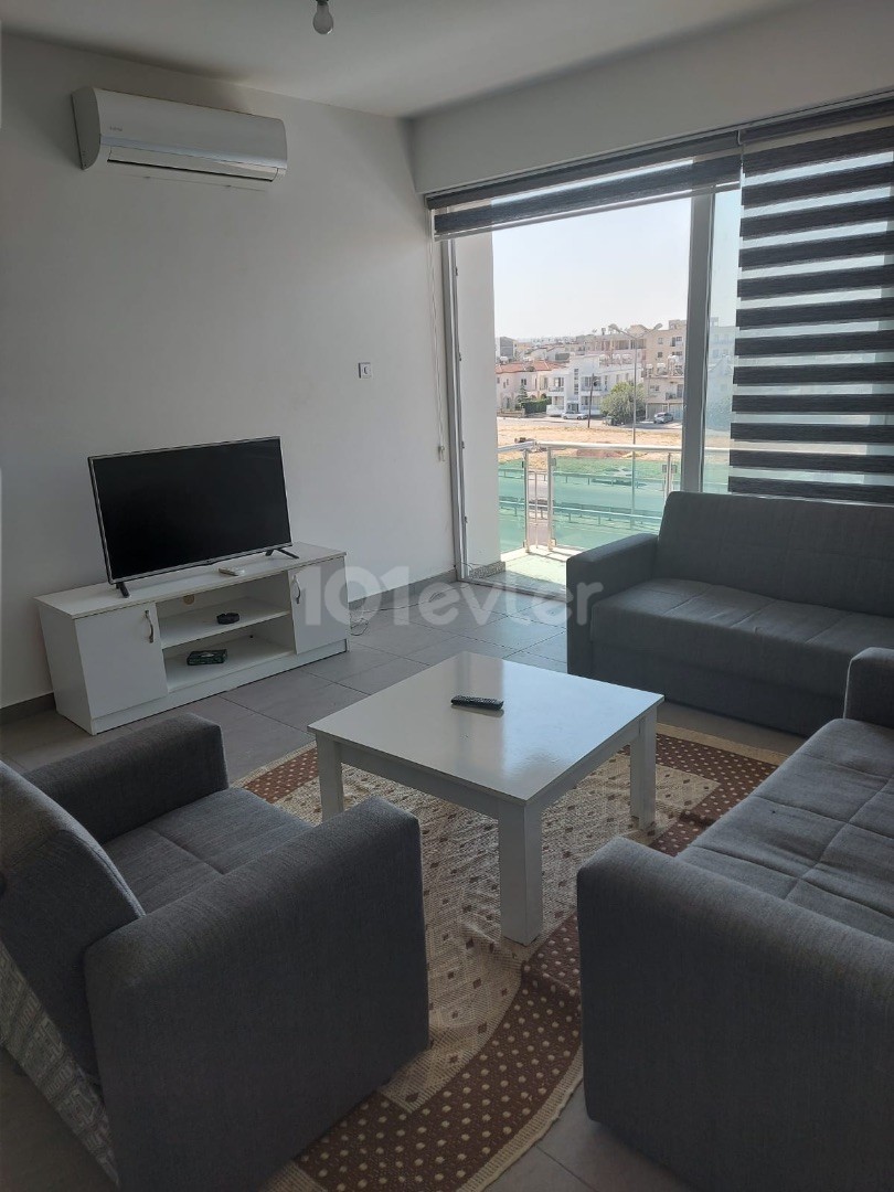 LEFKOŞA /GÖNYELİ GÜZELYURT MAIN ROAD TO THE RIGHT OF THE OVERPASS (opposite vedat benzinci) 2+1 FULL Furnished APARTMENT FOR SALE