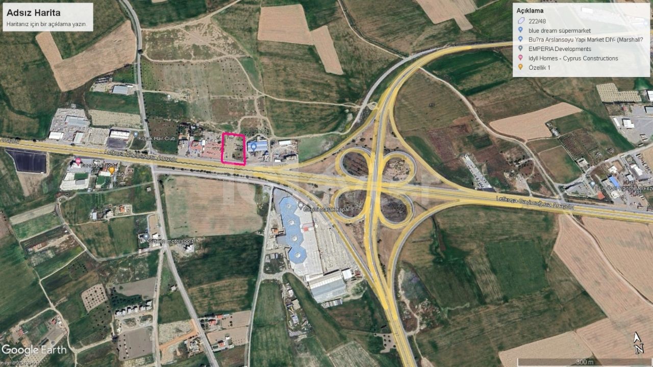 Commercial Zoned Plot For Sale in Balıkesir, Nicosia