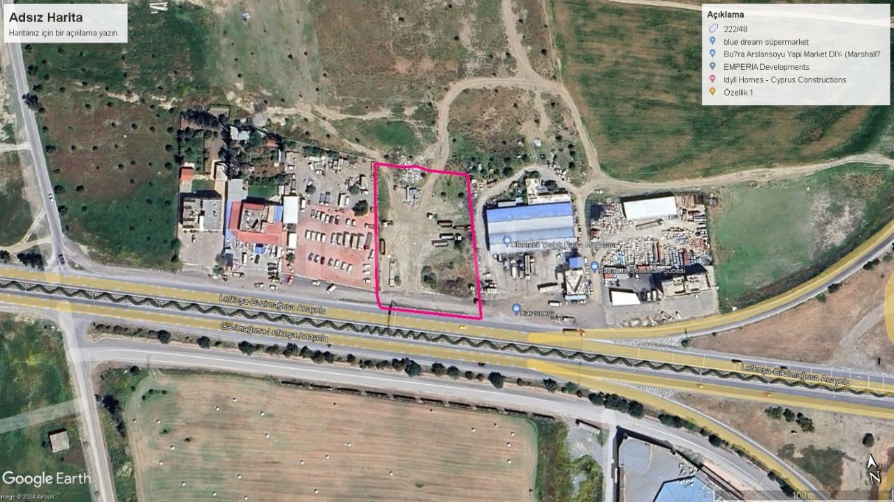 منطقه تجاری برای فروش in Balıkesir, نیکوزیا