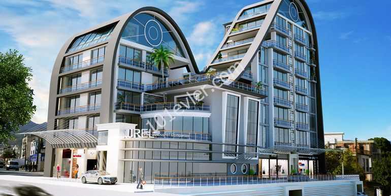 Aqua Marin (Pearl of Girne,High Class Luxery building,in just heart of Girne city..) 80 m2  Shope