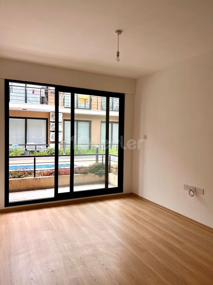 2+1 flat for rent in an unfurnished complex with pool in Doğanköy, Kyrenia