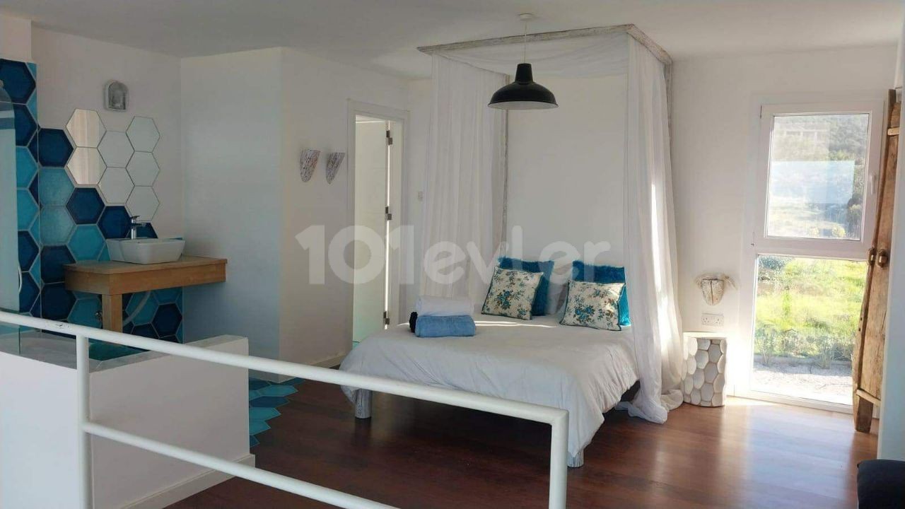 Esentepe 1 bedroom loft apartment for rent, with amazing ocean views