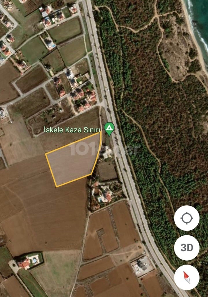 12 DECEMBER OF LAND FOR SALE, suitable for VILLA CONSTRUCTION ON THE SEA PIER