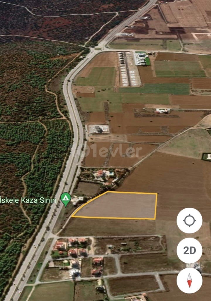 12 DECEMBER OF LAND FOR SALE, suitable for VILLA CONSTRUCTION ON THE SEA PIER