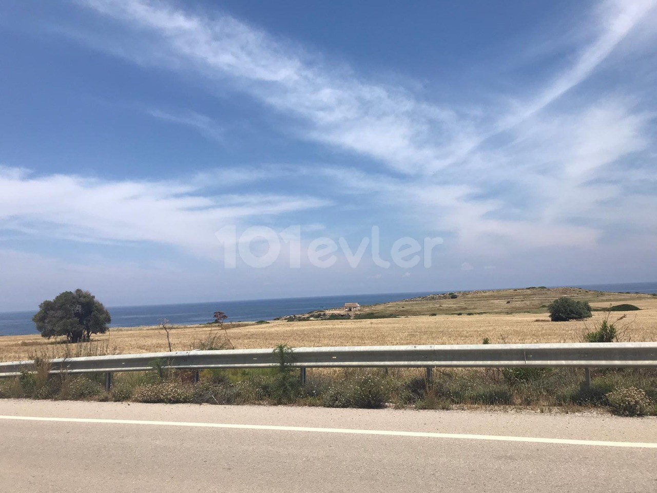 LAND FOR SALE 14.5 acres with sea view in İSKELE SPA FROM THE SEA