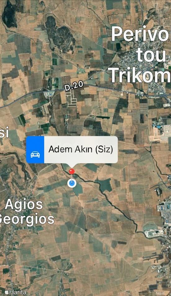 İSKELE REGION ' FIELDS FOR SALE WITH OFFICIAL ROAD OF 27 DECORATIONS 2 EVLEK APPROXIMATELY 600 METERS BEHIND GRAND SAPPHIRE IS WAITING FOR INVESTORS