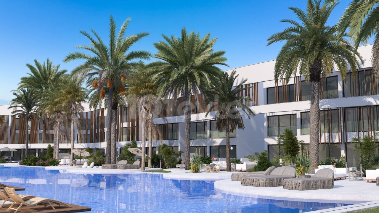 WE ARE OFFERING A COMPLETE LIVING SPACE IN FAMILY AGAINST THE SALAMIS HOTEL IN MAGUSA, OUR 1+1 2+1 AND STUDIO STYLE VILLAS WITH A UNIQUE SEA VIEW AND INTERNATIONAL NATURE CAN BE REACHED IN KANPANZAULA AT AFFORDABLE PRICE, DELIVERED IN DECEMBER 2024