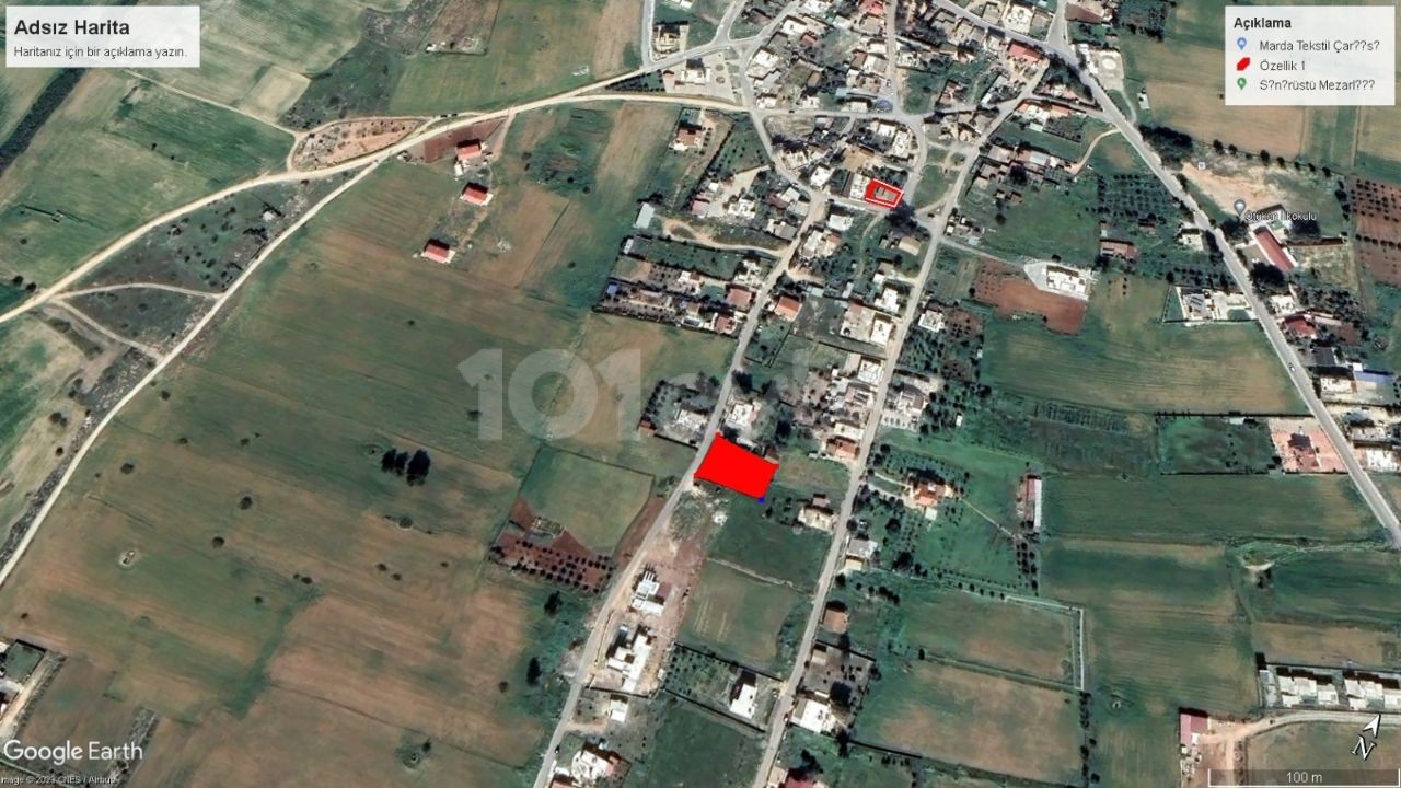 4 ACRES 1 HOUSE LAND FOR SALE WITHOUT ROAD AND WATER PROBLEM OPEN TO DEVELOPMENT IN ISKELEDE