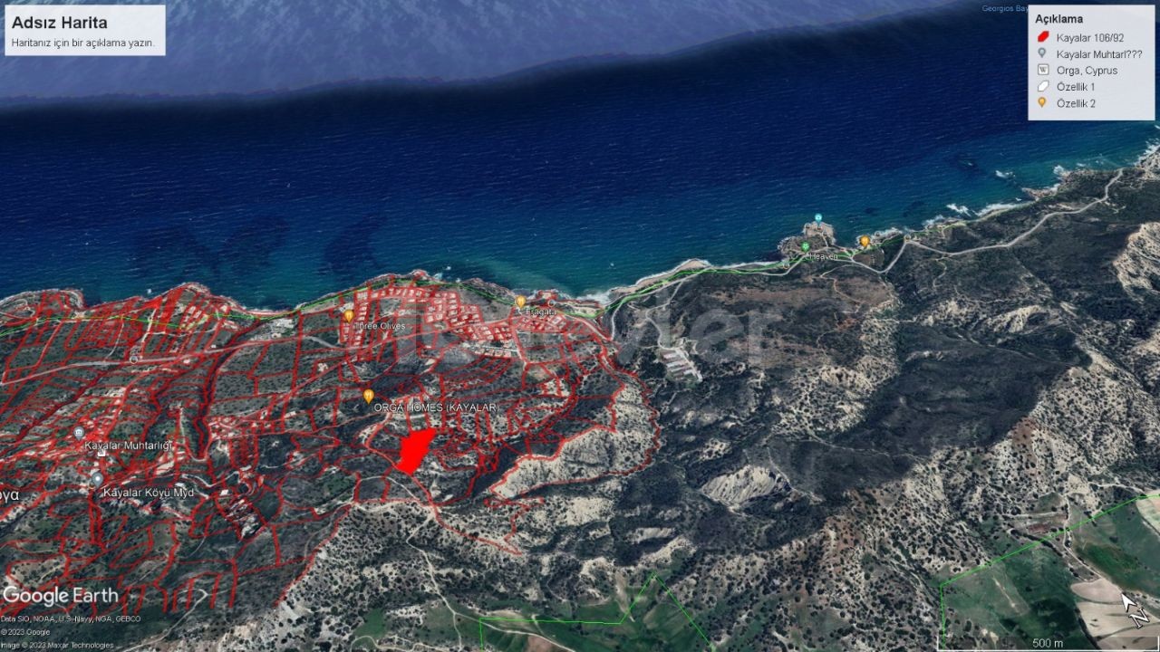 LAND FOR SALE AT A BARGAIN PRICE FOR DEVELOPMENT WITH MOUNTAIN AND SEA VIEWS IN THE ROCKS REGION OF GUINEA