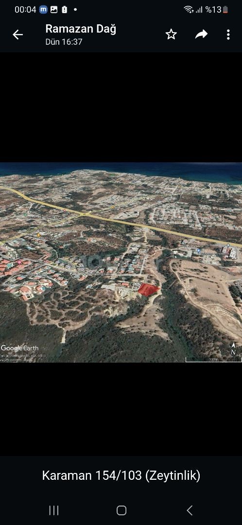 1721 m2 EQUIVALENT LAND FOR SALE WITH SEA VIEWS IN A WONDERFUL LOCATION ON THE MAIN ROAD IN LAPTADA Adem Akın 05338314949