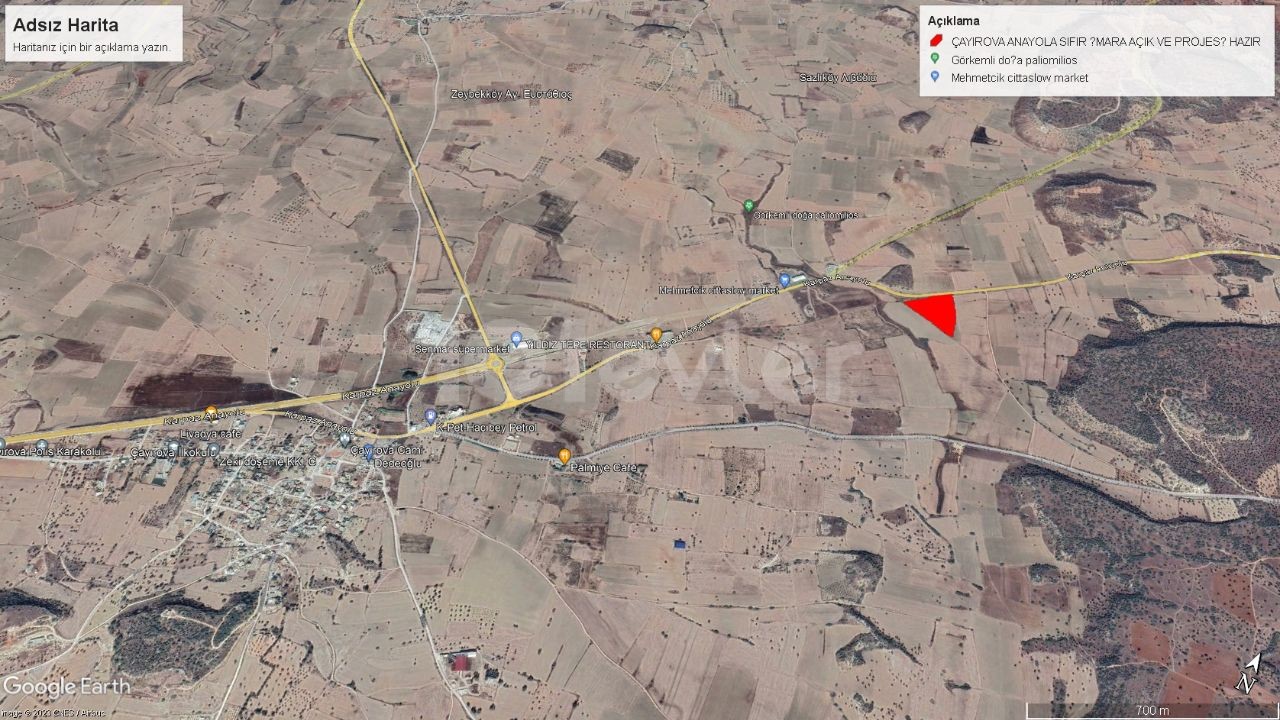 ÇAYIROVA KARPAZ AN DER HAUPTSTRAßE UND AUF DER FLUR ZUR HAUPTSTRAßE ALLE PROJEKTGENEHMIGUNGEN WURDEN ERHALTEN UND WURDEN ERNEUERT UND STEHEN ZUM VERKAUF OFFEN SEHR QUALIFIZIERTE GRUNDSTÜCKE, DIE ZUR ENTWICKLUNG OFFEN SIND Adem Akın 05338314949
