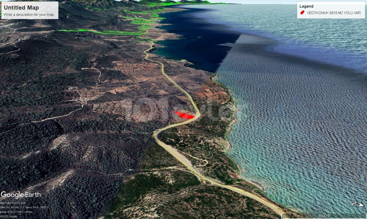 14. DEK LAND FOR SALE IN YEDİKONUK WITH MOUNTAIN AND SEA VIEW