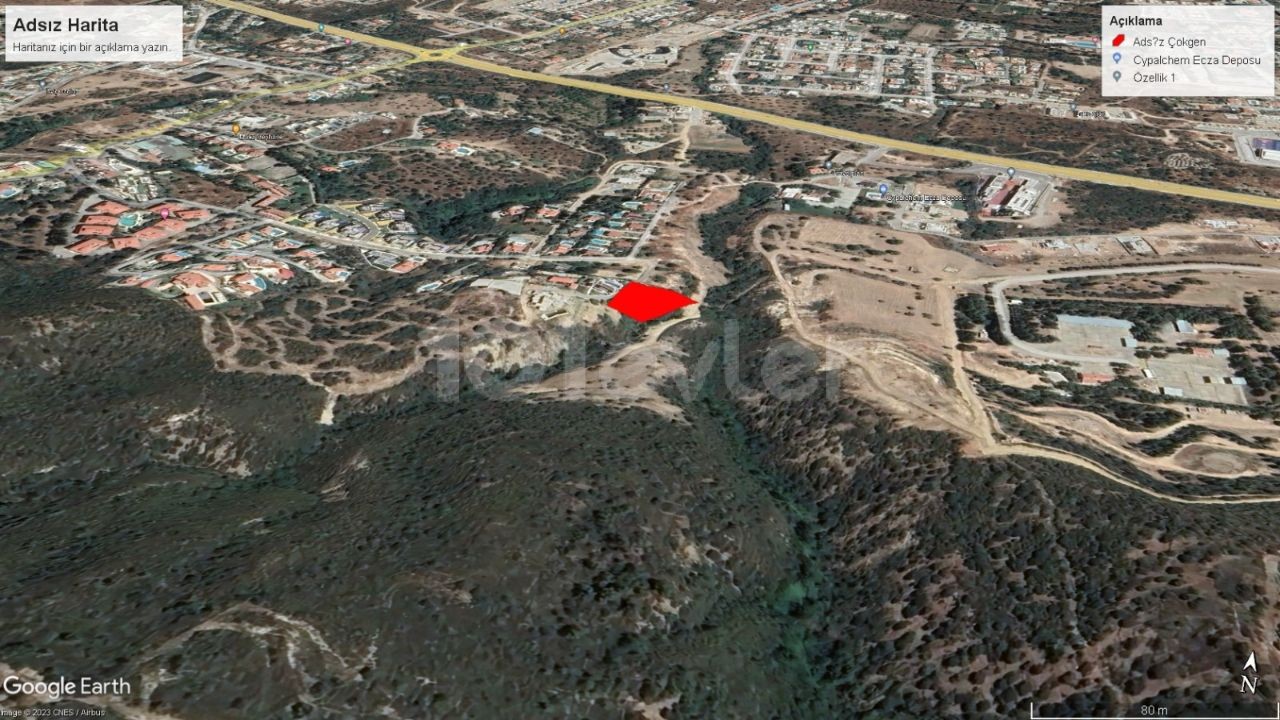 A FULL OPPORTUNITY FOR THOSE WHO WANT TO EXPERIENCE THE MOUNTAIN AND SEA VIEW IN KYRENIA ALSANCAK AT THE SAME TIME FOR SALE 2676 M2 OPEN TO RECONSTRUCTION AND THERE IS A ROAD ADEM AKIN 05338314949