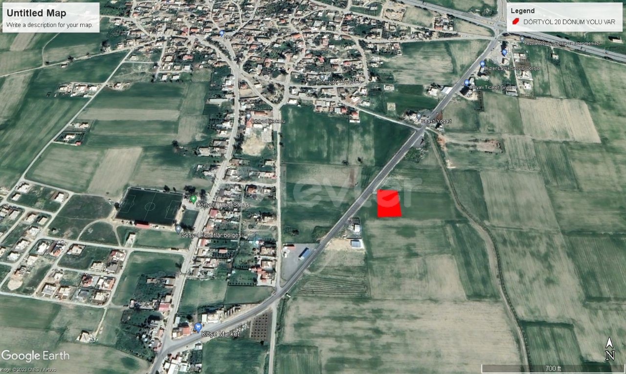 LAND FOR SALE IN DORTYOL, 2 HOUSES, 2 EVLEK PRICE ADEM AKIN 05338314949