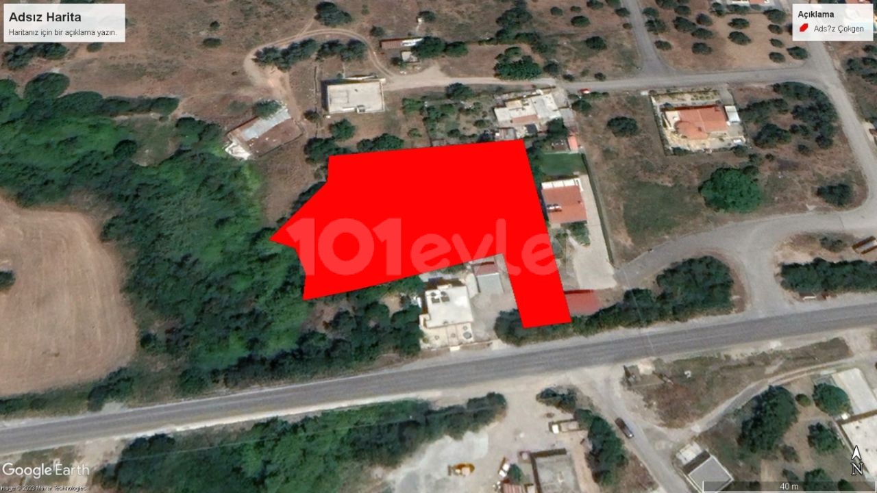 LAND FOR SALE IN KYRENIA KARŞIYAKA WITH SEA VIEW IN GREAT LOCATION, ZERO TO THE MAIN ROAD 2.5 TERM ADEM AKIN 05338314949