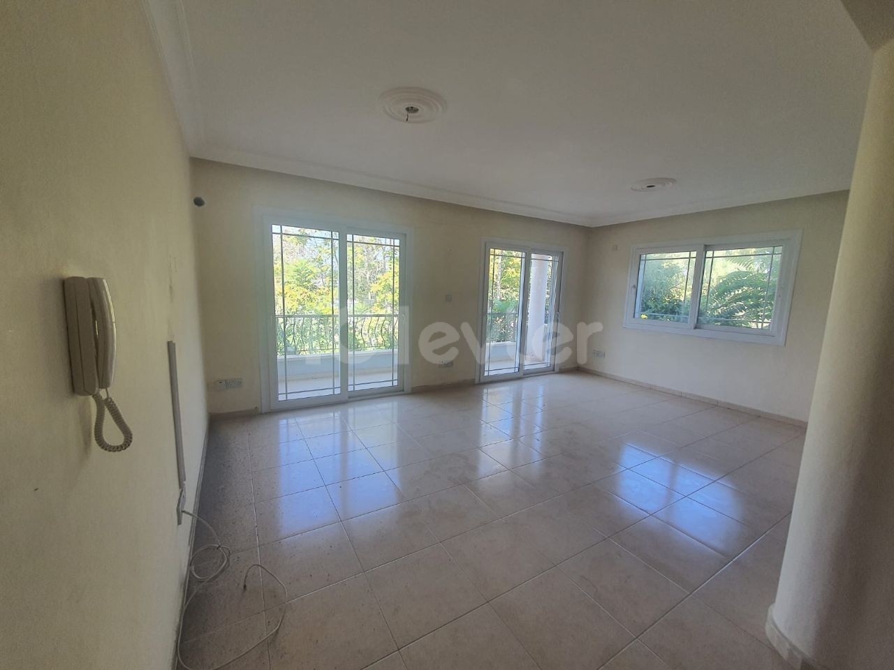 23 April spacious unfurnished 3-bedroom rental apartment next to the primary school.. ** 