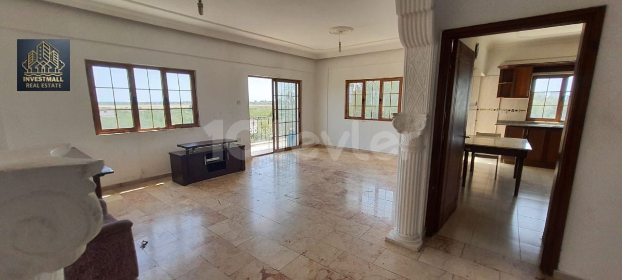 VERY AFFORDABLE 160 SQUARE METERS 3+1 SEA VIEW APARTMENT FOR SALE IN FAMAGUSTA REGION