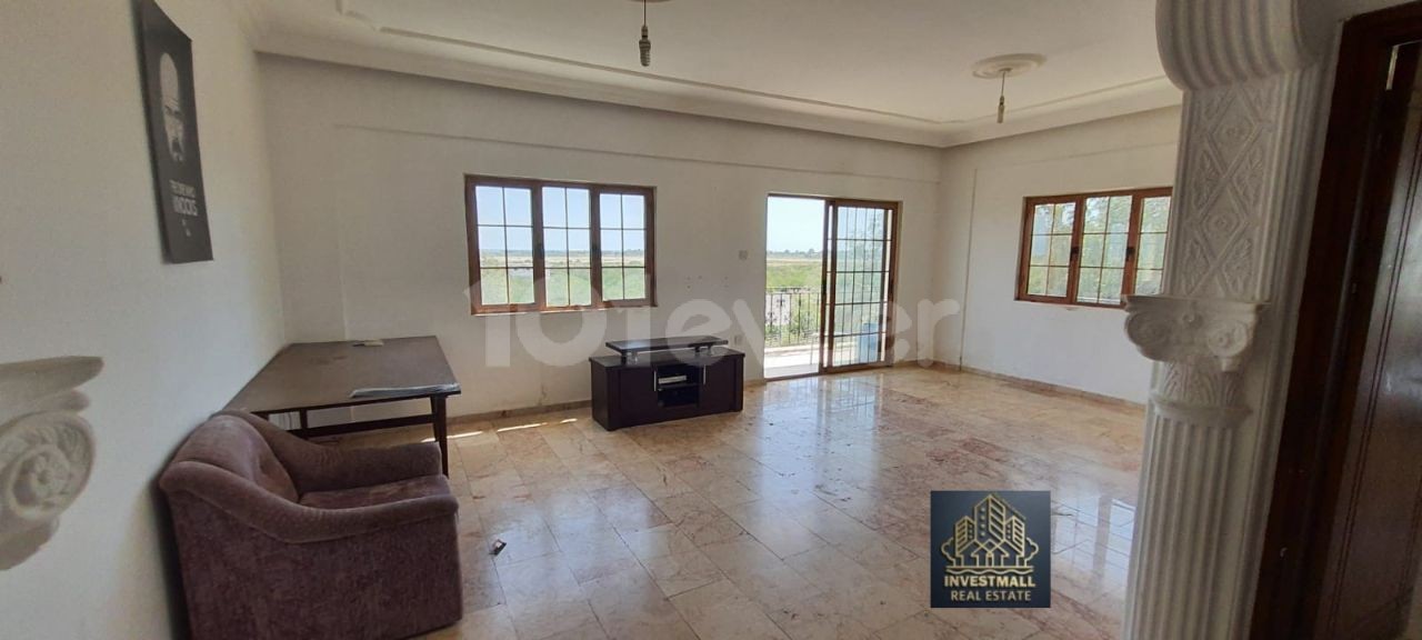 VERY AFFORDABLE 160 SQUARE METERS 3+1 SEA VIEW APARTMENT FOR SALE IN FAMAGUSTA REGION