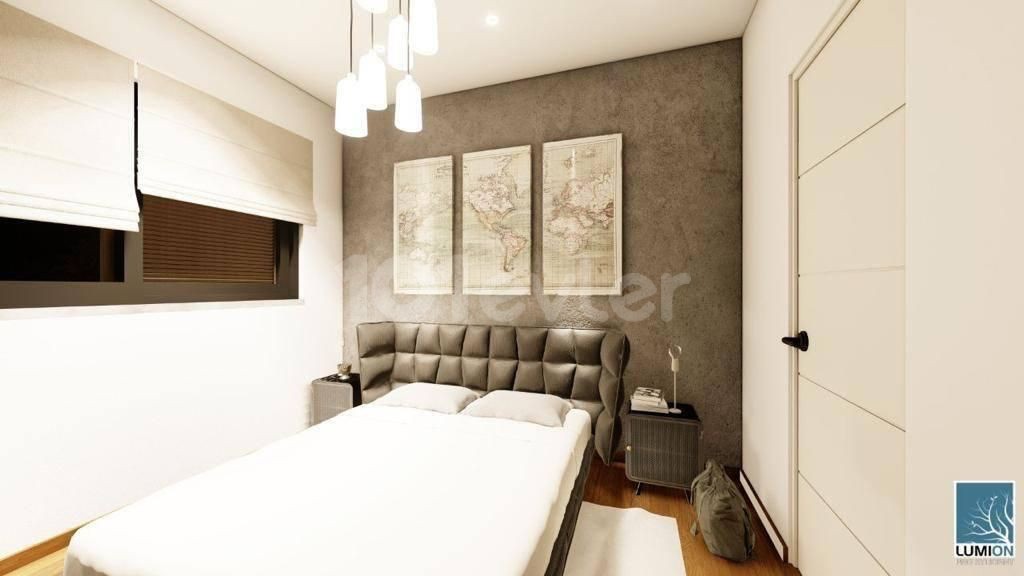 ZERO DUBLEX ﻿2+1 FLAT FOR SALE IN NEW BOĞAZİÇİ IN GAZİMAĞUSA