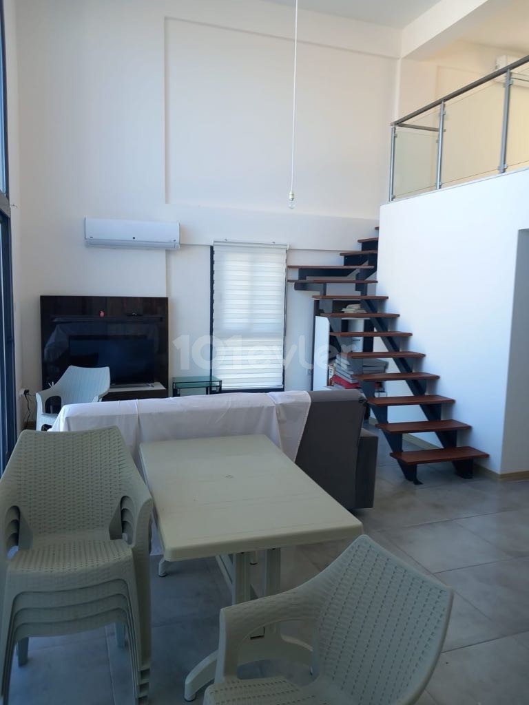 3+1 loft apartment in Alsancak