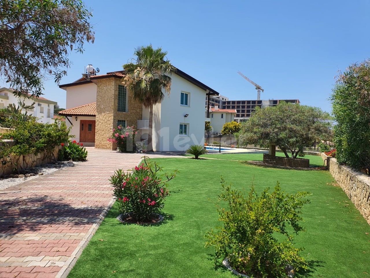 Villa For Sale in Çatalköy, Kyrenia | 15 meters from the sea|1300 m2 Well-kept Garden|Private Pool ** 