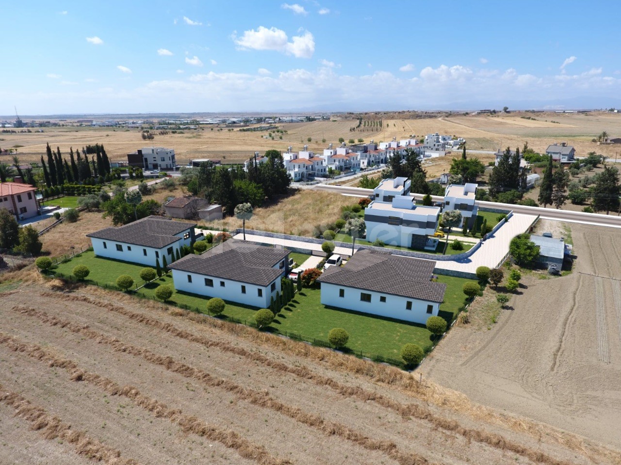 Single Storey Villas for Sale in Nicosia| In Nature | For Those Who Want To Live In Peace | Only 11km from Nicosia ** 