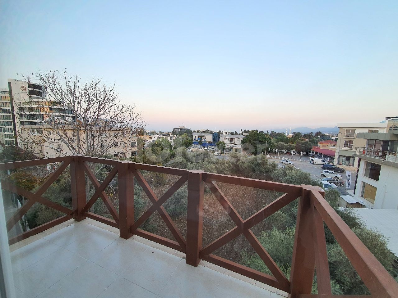 Kyrenia Center; Newly furnished spacious apartment in a complex with communal pool