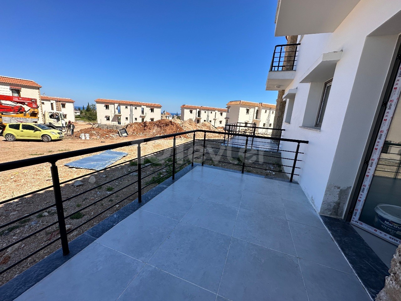 Around Girne Çatalköy Primary School, in a complex with a communal pool, June Delivery Twin Villa.