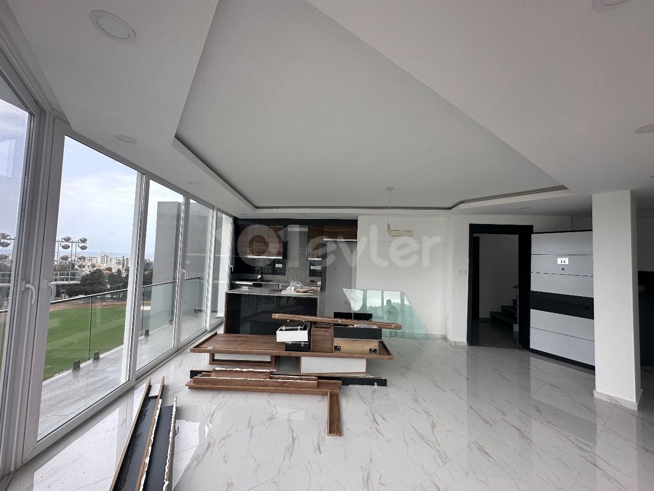 Kyrenia Center; Duplex Penthouse with Magnificent View