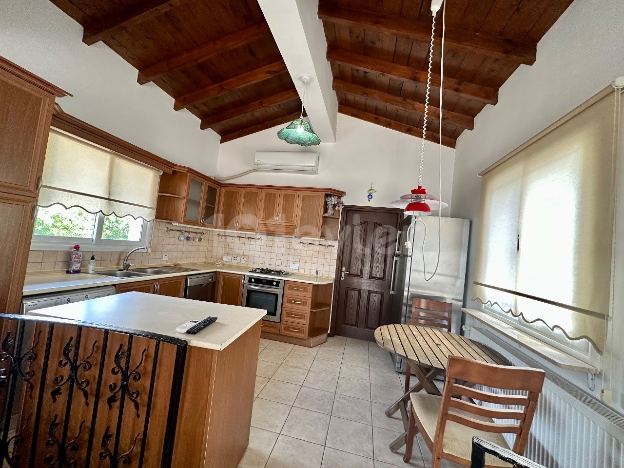 Kyrenia Catalkoy; Şah Market Neighborhood, 500 m Distance to the Sea, 3 + 1 Garden Bungalow