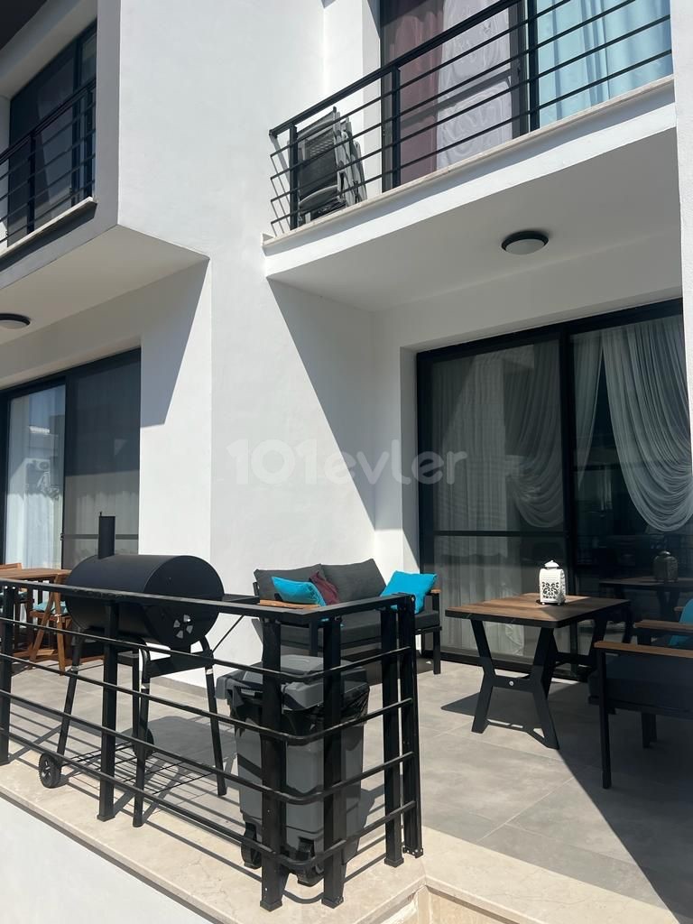 Girne Lapta; Bestmar Market Civarı, Kiralık Full Yeni Eşyalı Villa