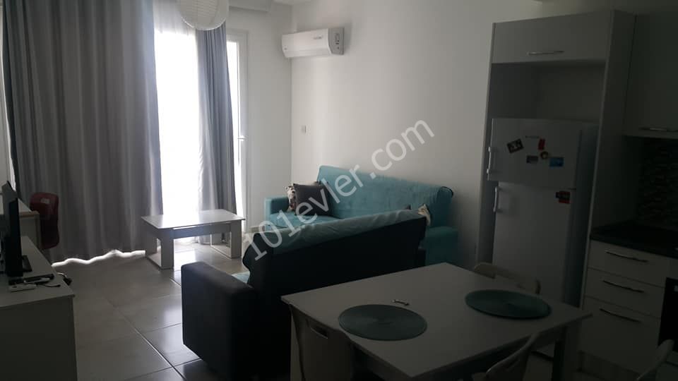 Göçmenköy 'de 1+1 full eşyalı daire.